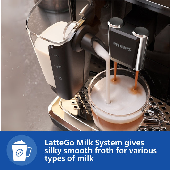 Philips 2200 Series Fully Automatic Espresso Machines Ep2230 10