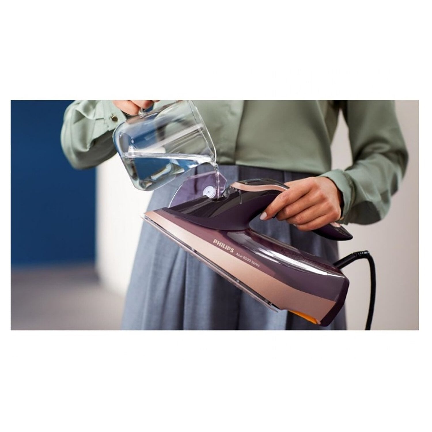 Philips Steam Iron With 350 Ml Water Tank And Vertical Steam Function Dst8040 30