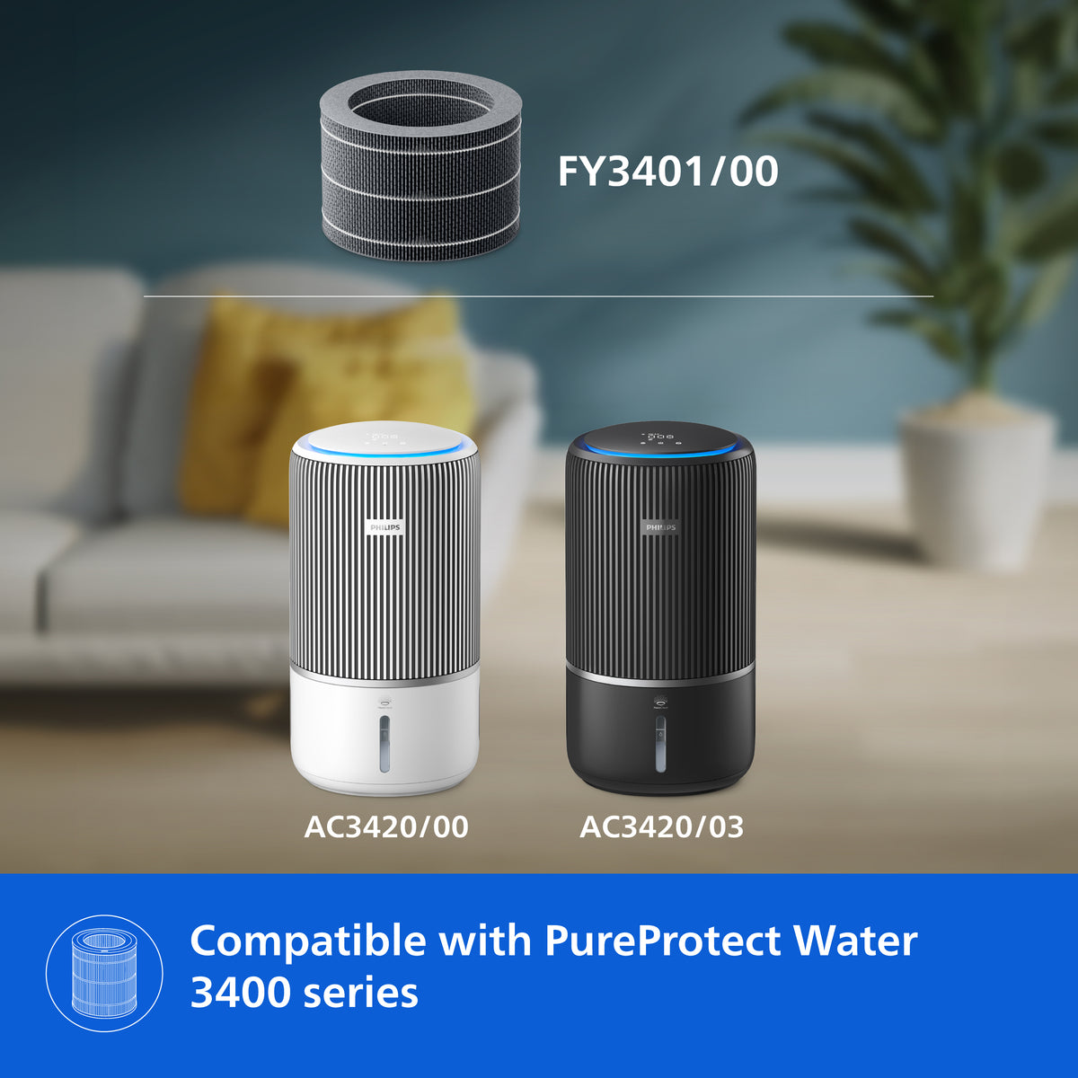 FY3401/00 Filter for AC3420