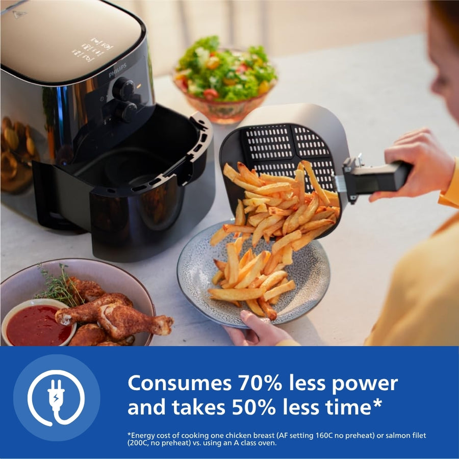 Philips Analog 4 1 Ltr Airfryer With Rapid Air Technology Hd9200 90