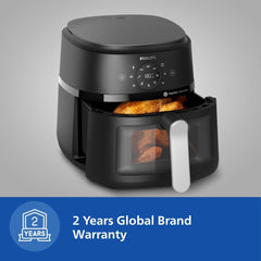 Philips 6 2L Extra Large Airfryer With Rapid Air Tech Up To 90 Less Fat Na130 00
