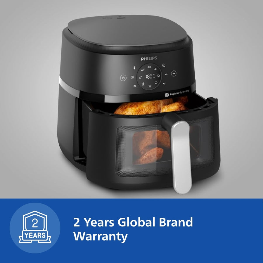 Philips 6 2L Extra Large Airfryer With Rapid Air Tech Up To 90 Less Fat Na130 00