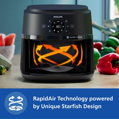 Philips 4.2L Digital Airfryer with Rapid Air Technology  - NA221/00