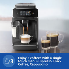 Philips 2200 Series Fully Automatic Espresso Machines Ep2230 10