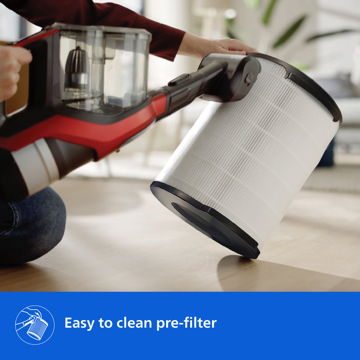 Philips Nano Protect Integrated Hepa & Active Carbon 1000 Series Replacement Air Purifier Filter FY1700/30 For AC1711 and AC1715