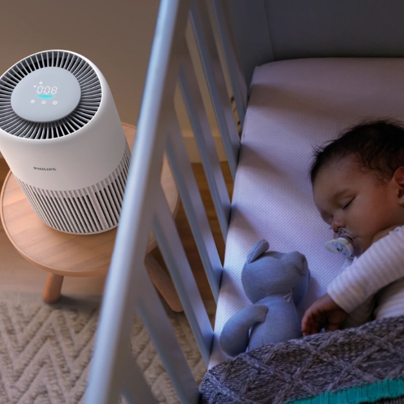 Refurbished Philips Smart Air Purifier which covers upto 300 sqft and Removes 99.97% of Virus,Allergen,Dust & PM2.5 - AC0950/60