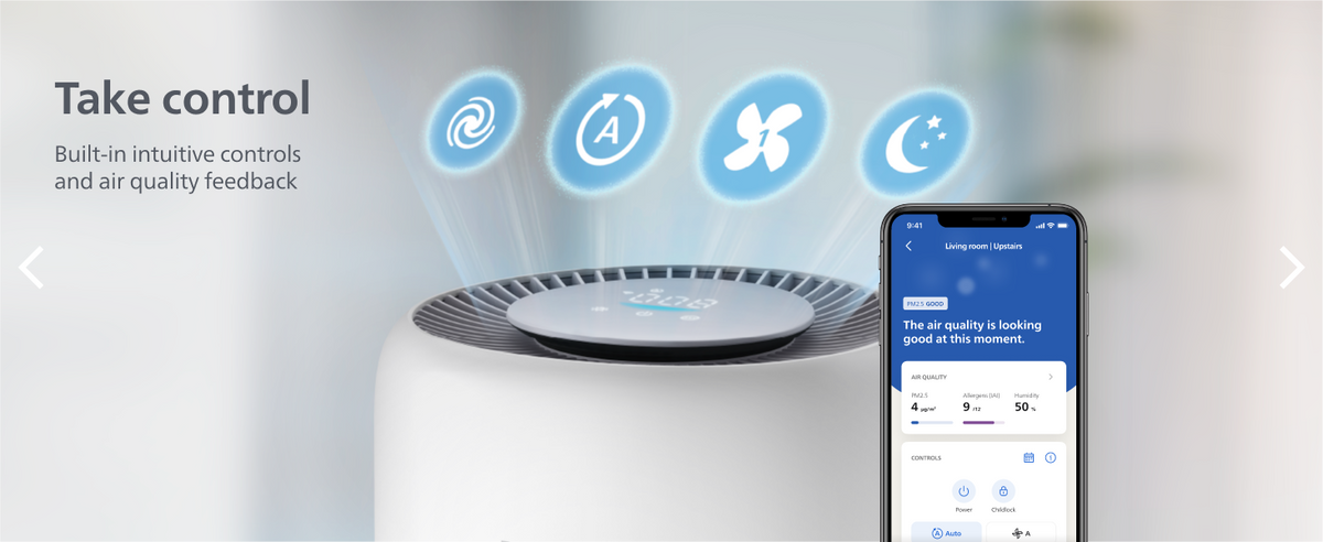 Philips Airpurifier AC0950 | Covers upto 30 m² (320 sqft)