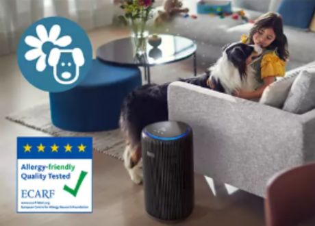 Philips Domestic Smart Air Purifier For Home With Real Time Aqi Display And Covers Upto 600 Sqft Ac3220 60