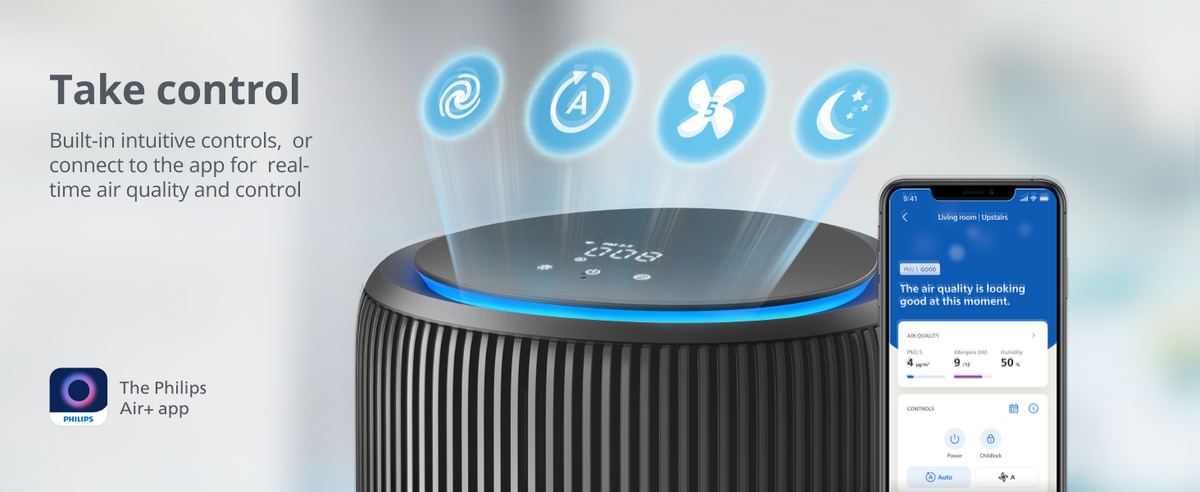 Philips Airpurifier AC3221 | Covers upto 62 m² (670 sqft)
