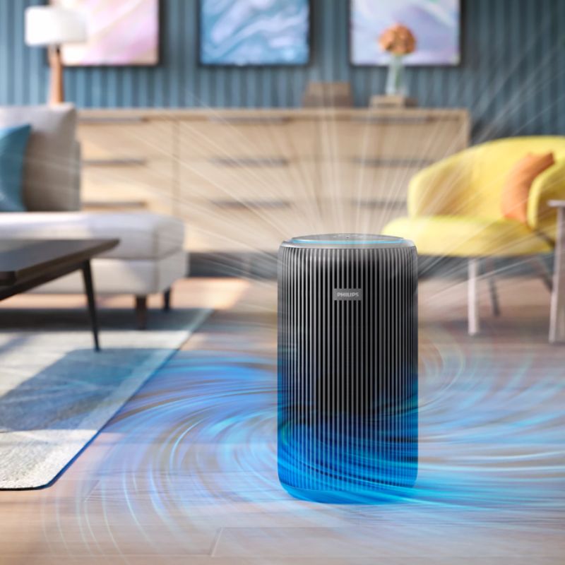 Refurbished Philips Smart Air Purifier with Real Time AQI Display and Ideal for Living room - AC4221/61