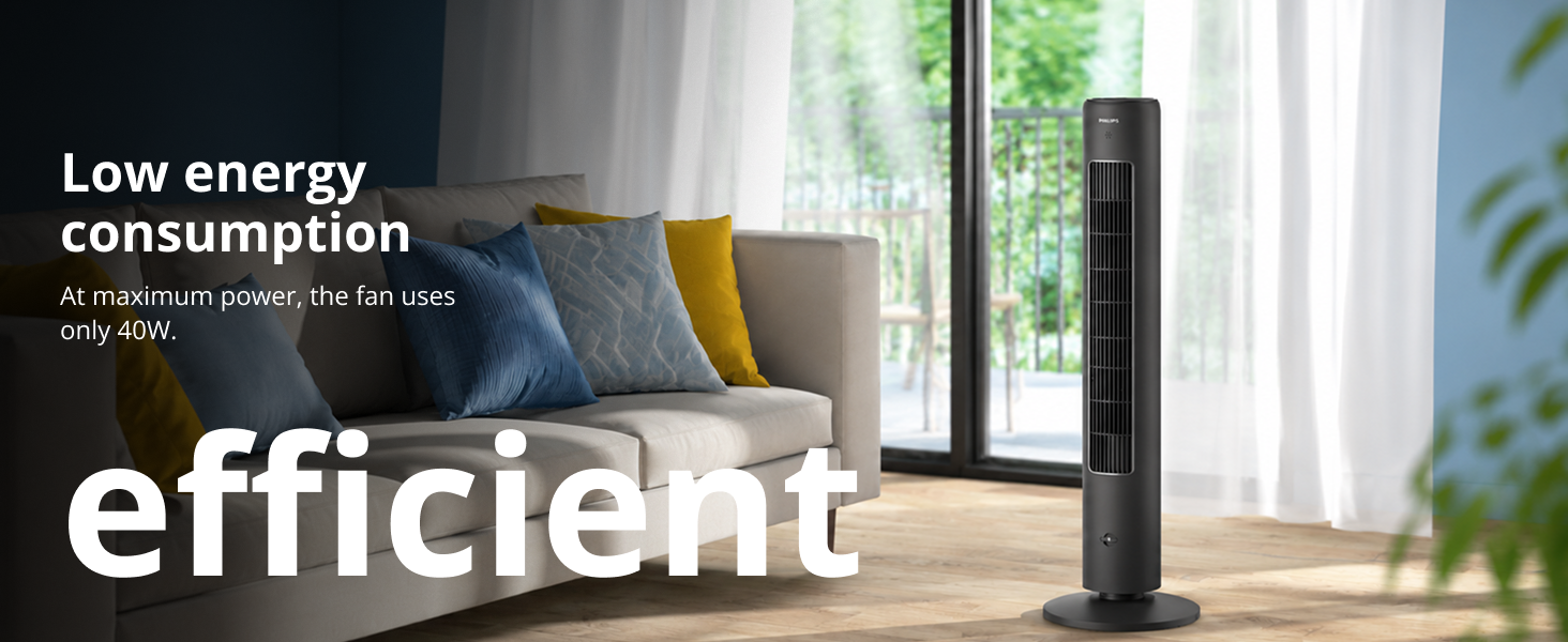 Philips Bladeless Tower Fan - CX5535/11