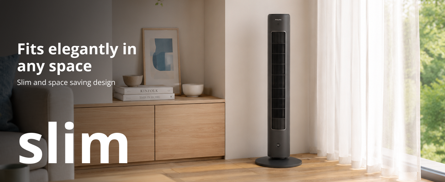 Philips Bladeless Tower Fan - CX5535/11