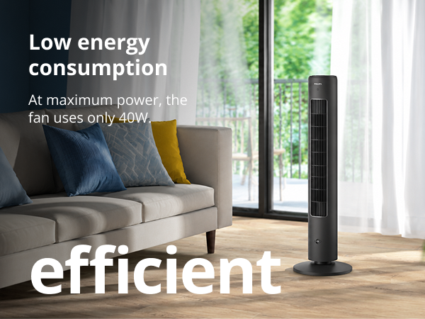 Philips Bladeless Tower Fan - CX5535/11