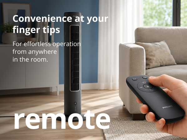 Philips Bladeless Tower Fan - CX5535/11
