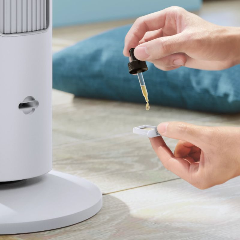 Philips Bladeless Technology Tower Fan with Touchscreen Panel and Remote Control - CX5535/00