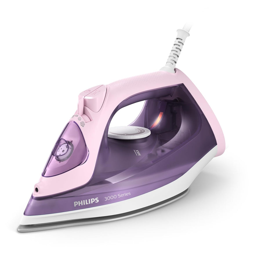Philips Domestic 3000 Series Steam Iron Dst3020 30 Pink Violet