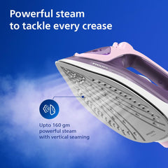Philips Domestic 3000 Series Steam Iron Dst3020 30 Pink Violet
