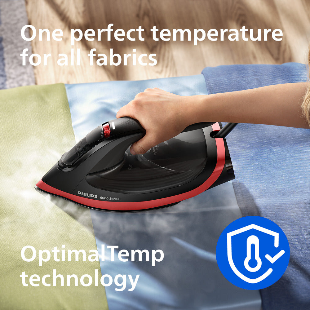 Philips 2800W No Burns Steam Iron - DST6130/40