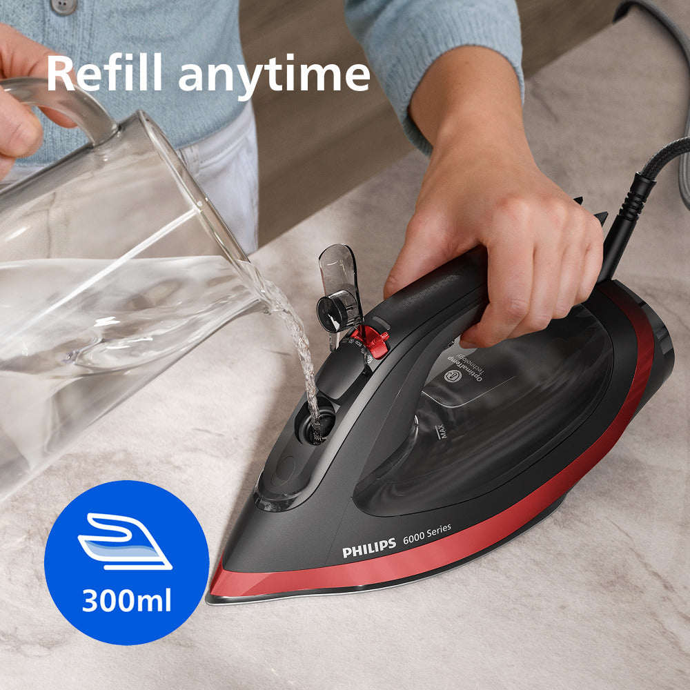 Philips 2800W No Burns Steam Iron - DST6130/40