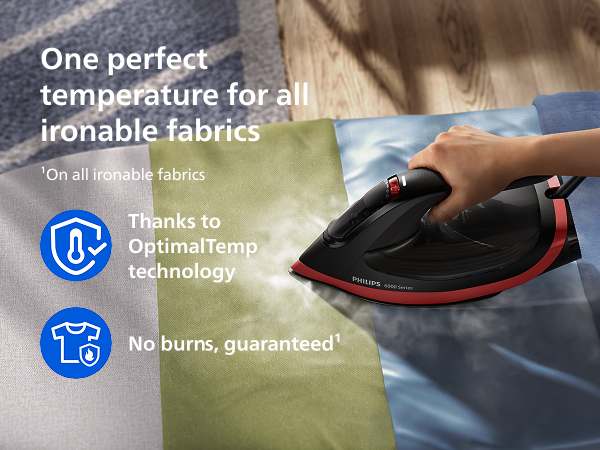 Philips 2800W No Burns Steam Iron - DST6130/40