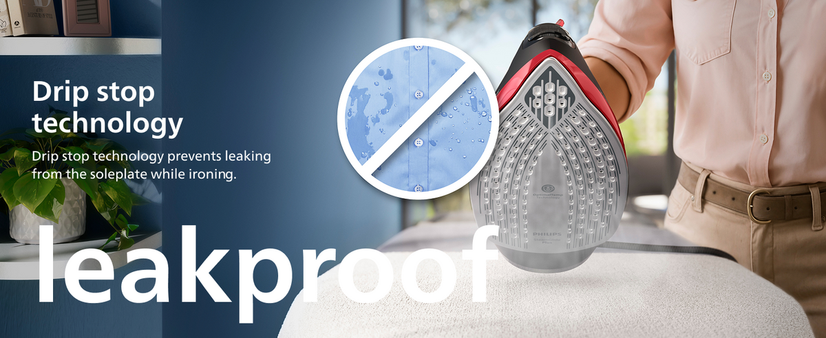 Philips 2800W No Burns Steam Iron - DST6130/40