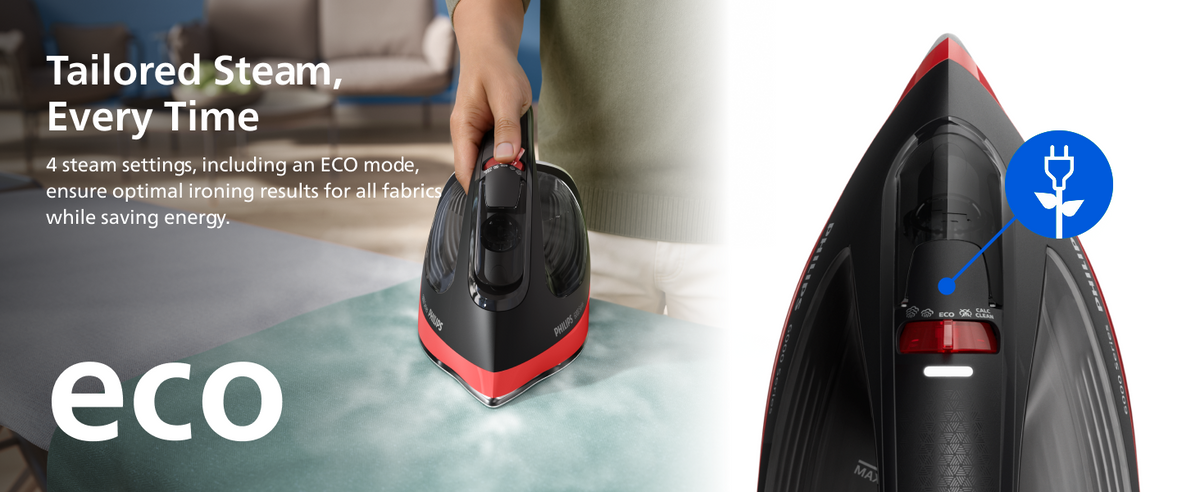 Philips 2800W No Burns Steam Iron - DST6130/40