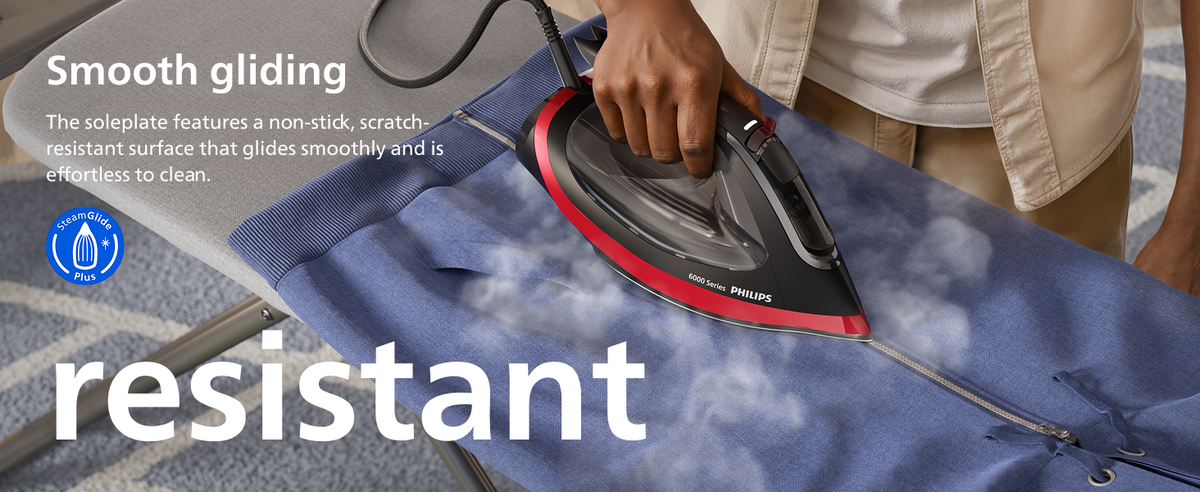 Philips 2800W No Burns Steam Iron - DST6130/40