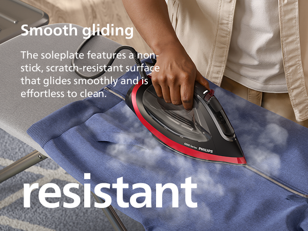 Philips 2800W No Burns Steam Iron - DST6130/40