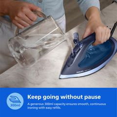 Philips 2600W No Burns Steam Iron - DST6120/20