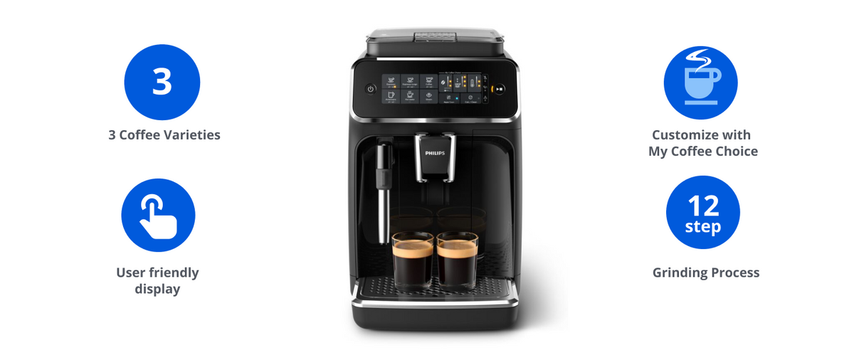 Philips Fully Automatic Espresso Machine - EP3221/40
