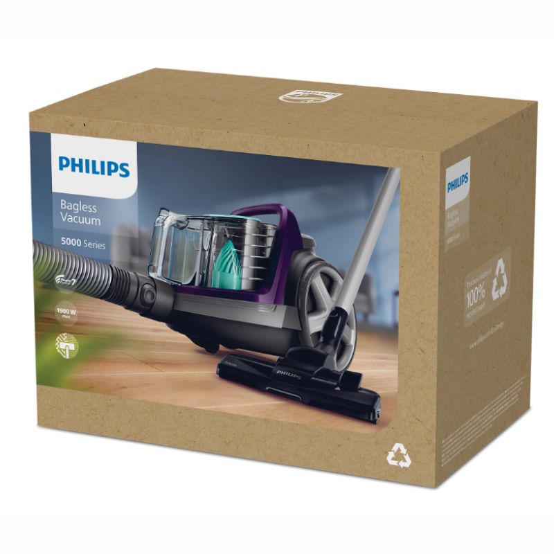 Philips Domestic Powerpro Bagless 1900 Watts Dry Vacuum Cleaner Fc9571 01
