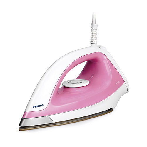 Philips 1100 Watt Dry Iron With Golden Soleplate Coating Gc158 02
