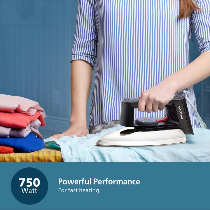Philips Domestic Hd1134 28 Dry Iron 750 W Linished Soleplate