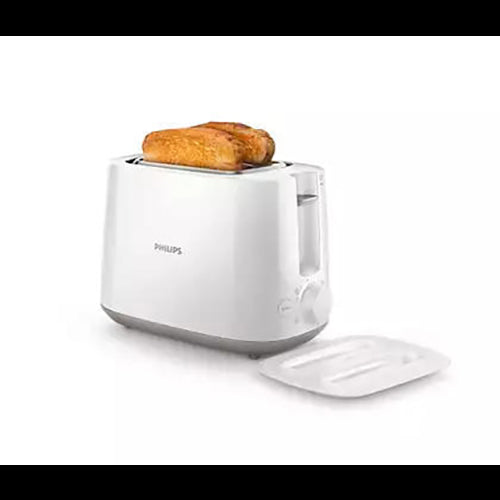 Refurbished Philips Two Slice Pop Up Toaster With Bun Warmer Hd2582 00