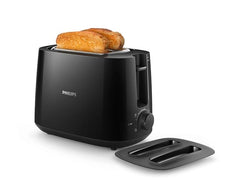 Refurbished Philips Two Slice Pop Up Toaster with Bun Warmer - HD2582/90