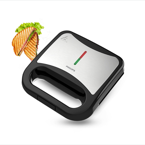 Philips Hd3010 80 Sandwich Maker 700 W Flat Grilled Plates