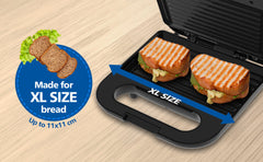 Philips Hd3010 80 Sandwich Maker 700 W Flat Grilled Plates