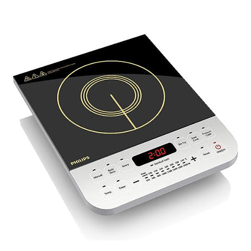 Philips Induction Cooktop 2100W for Fast Cooking - HD4928/01