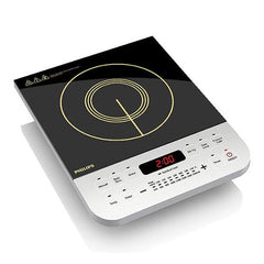 Philips Induction Cooktop 2100W for Fast Cooking - HD4928/01