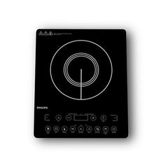 Philips 2100W Induction Cooktop With Triple Mov For 4Kw Surge Protection And Feather Touch Control Hd4995 00