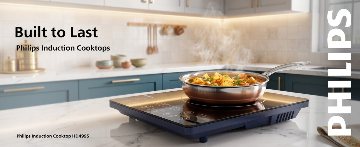 Philips 2100W Surge Protection Induction Cook Top - HD4995/00