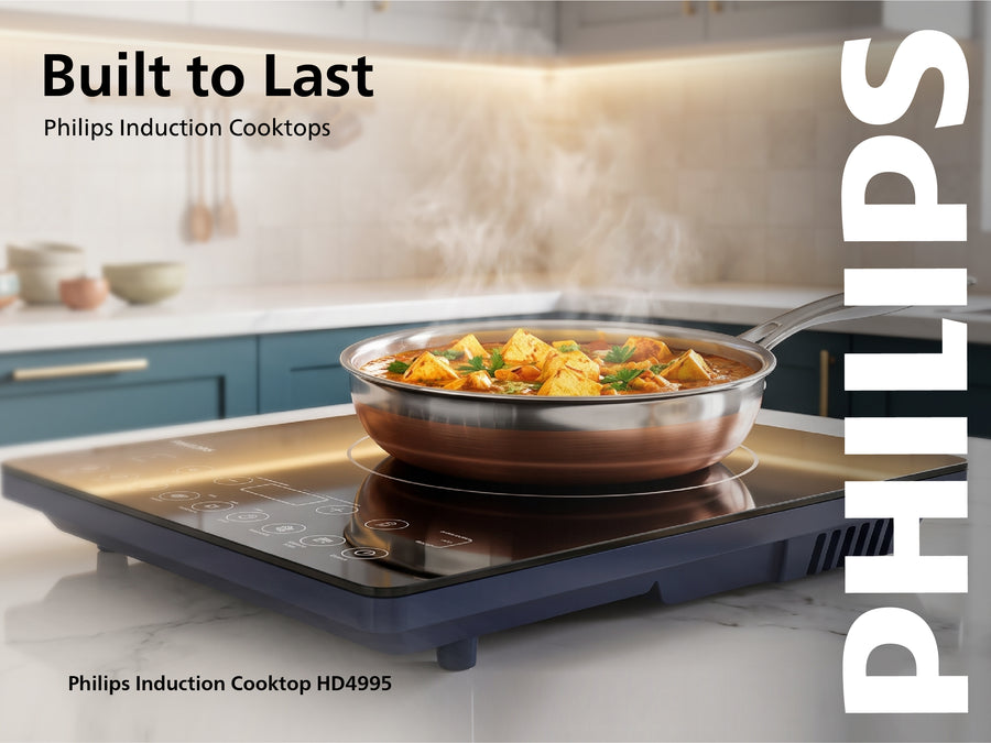 Philips 2100W Surge Protection Induction Cook Top - HD4995/00