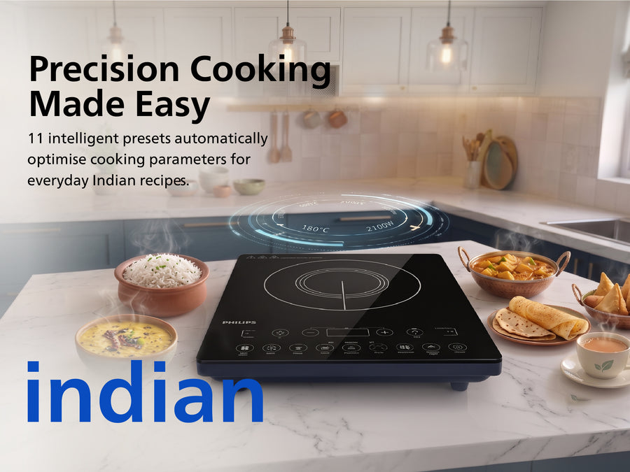 Philips 2100W Surge Protection Induction Cook Top - HD4995/00