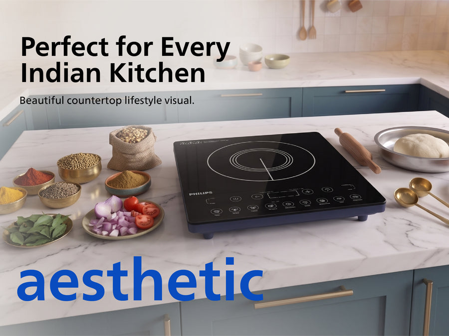 Philips 2100W Surge Protection Induction Cook Top - HD4995/00