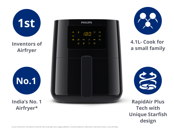 Philips 4.1L Digital Airfryer - HD9252/90