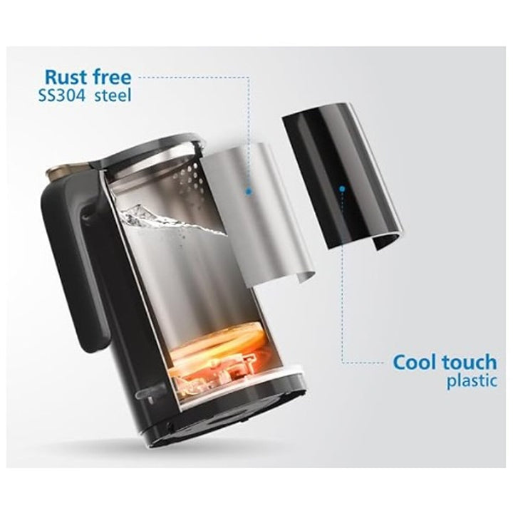 Philips Domestic 1 5 Litre Double Walled Electric Kettle With Keep Warm Function Hd9378 80