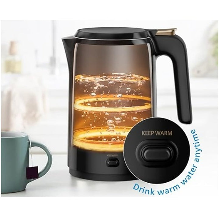 Philips Domestic 1 5 Litre Double Walled Electric Kettle With Keep Warm Function Hd9378 80