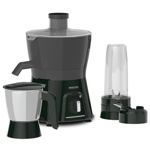 Philips Juicer Mixer Grinder 3 Jar 600 Watt with Blend and Carry - HL7579/00