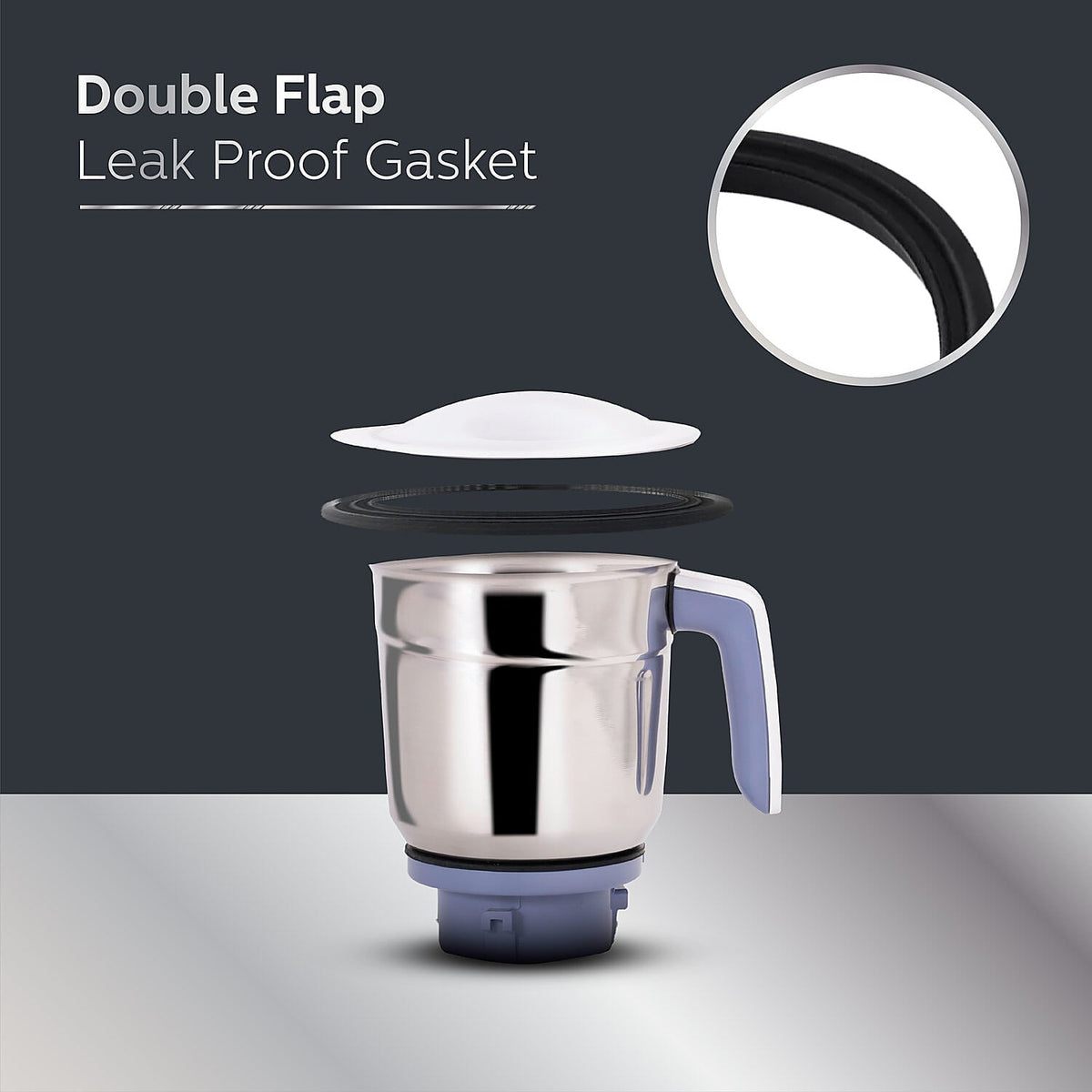 Refurbished Philips Mixer Grinder 4 Jar 750W