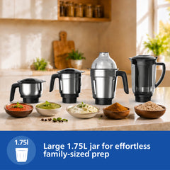 Philips 1000W 4-Jar Mixer Grinder - HR7732/00